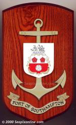 ID 1889 PORT OF SOUTHAMPTON PLAQUE.